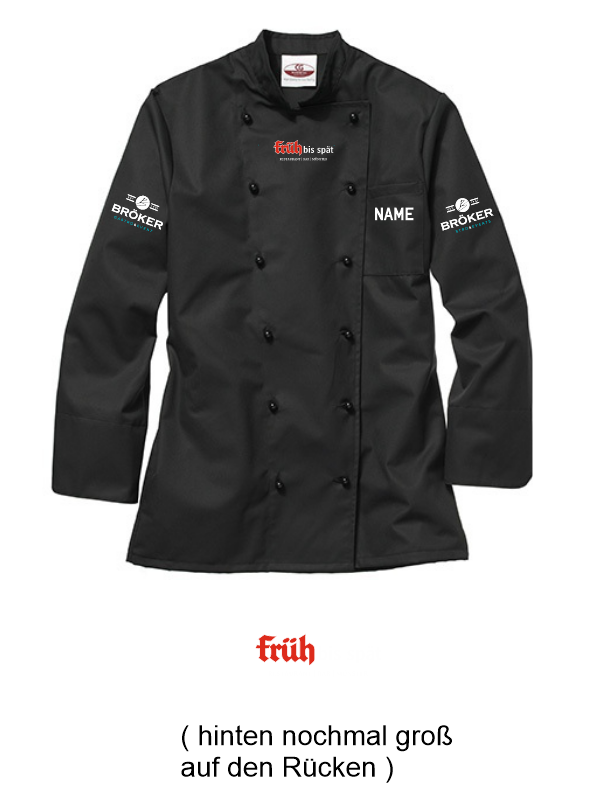 Kochjacke Früh bis Spät