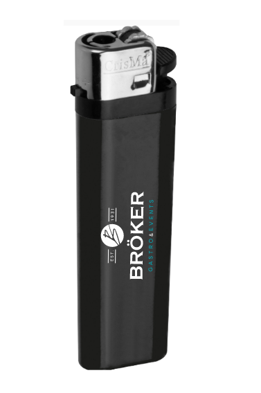 300 Feuerzeuge Bröker Gastro & Events ( Beidseitig bedruckt)